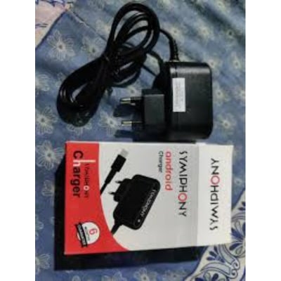 Picture of Symphony Button Phone Charger With 6 Month Warranty - Fast Charger 10 Piece - Black