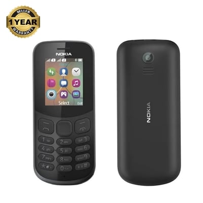 Picture of Nokia 130(2017) Dual Sim Black Colour - Black