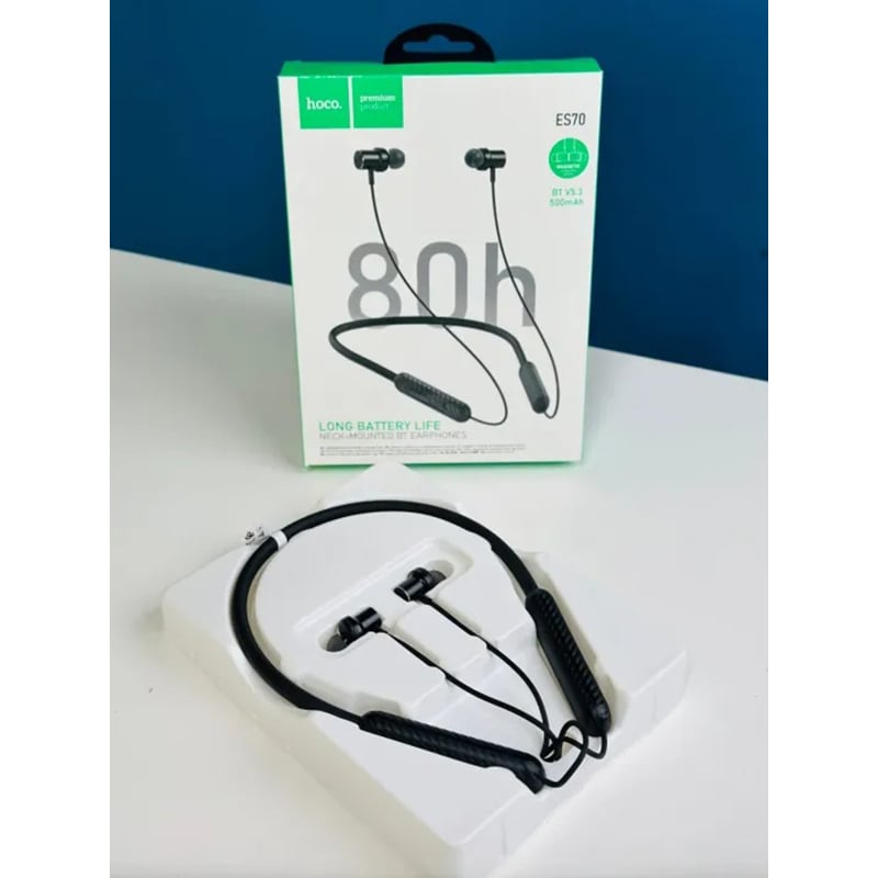 Picture of Hoco ES70 Wireless Neckband 80 Hours Play Time - Black