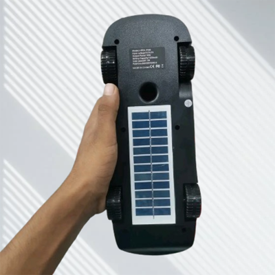 Picture of 🌞 Solar Rechargeable Portable Speaker (Model: JDK-P338) - Black