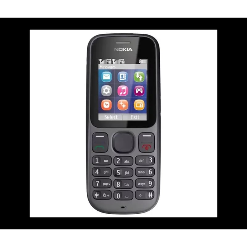 Picture of Nokia Phone Model 101 Dual Sim - Black