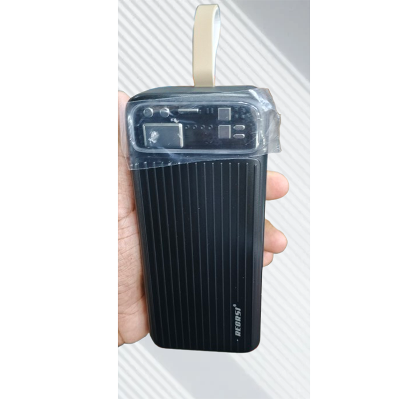 Picture of 🔋 REGRSI RE-PB401 Power Bank – 40000mAh বিশাল ক্ষমতার পোর্টেবল চার্জার🎶 সাথে ফ্রি JBL MP3 Speaker - Black