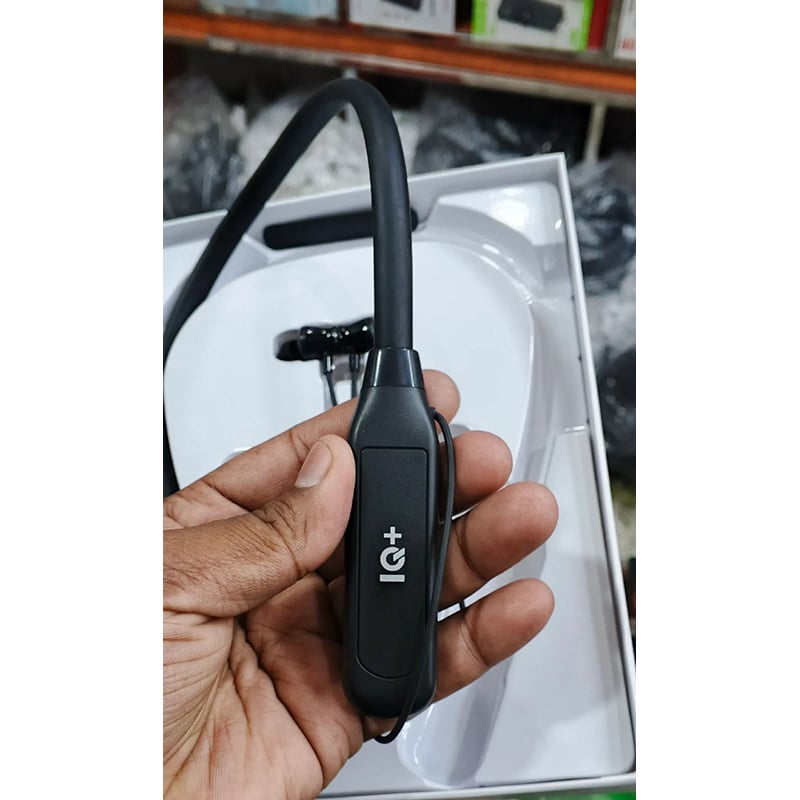 Picture of IQ+ Metal Neckband Wireless Earphone - Black