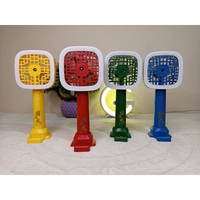 Picture of 🌟❄️ LED Rechargeable Mini Fan with LED Light ❄️🌟