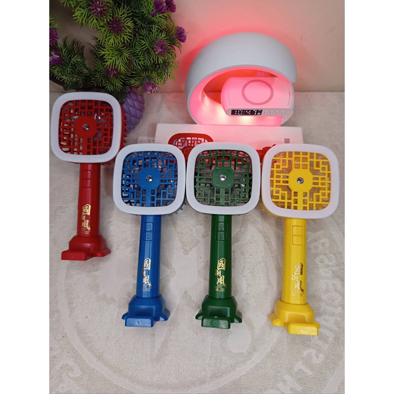 Picture of 🌟❄️ LED Rechargeable Mini Fan with LED Light ❄️🌟