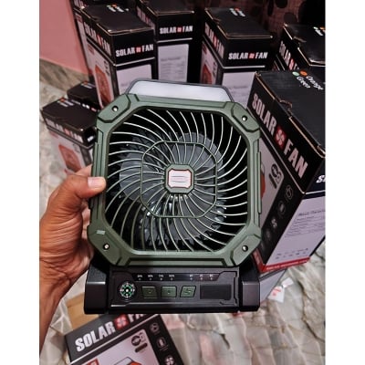 Picture of X16 Solar Rechargeable Fan - Orange