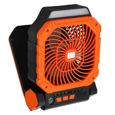 Picture of X16 Solar Rechargeable Fan - Orange