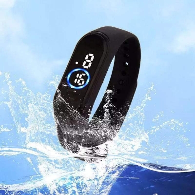 Picture of Square LED Digital Sports Watch, Waterproof LED Wrist Watch - Not Specified