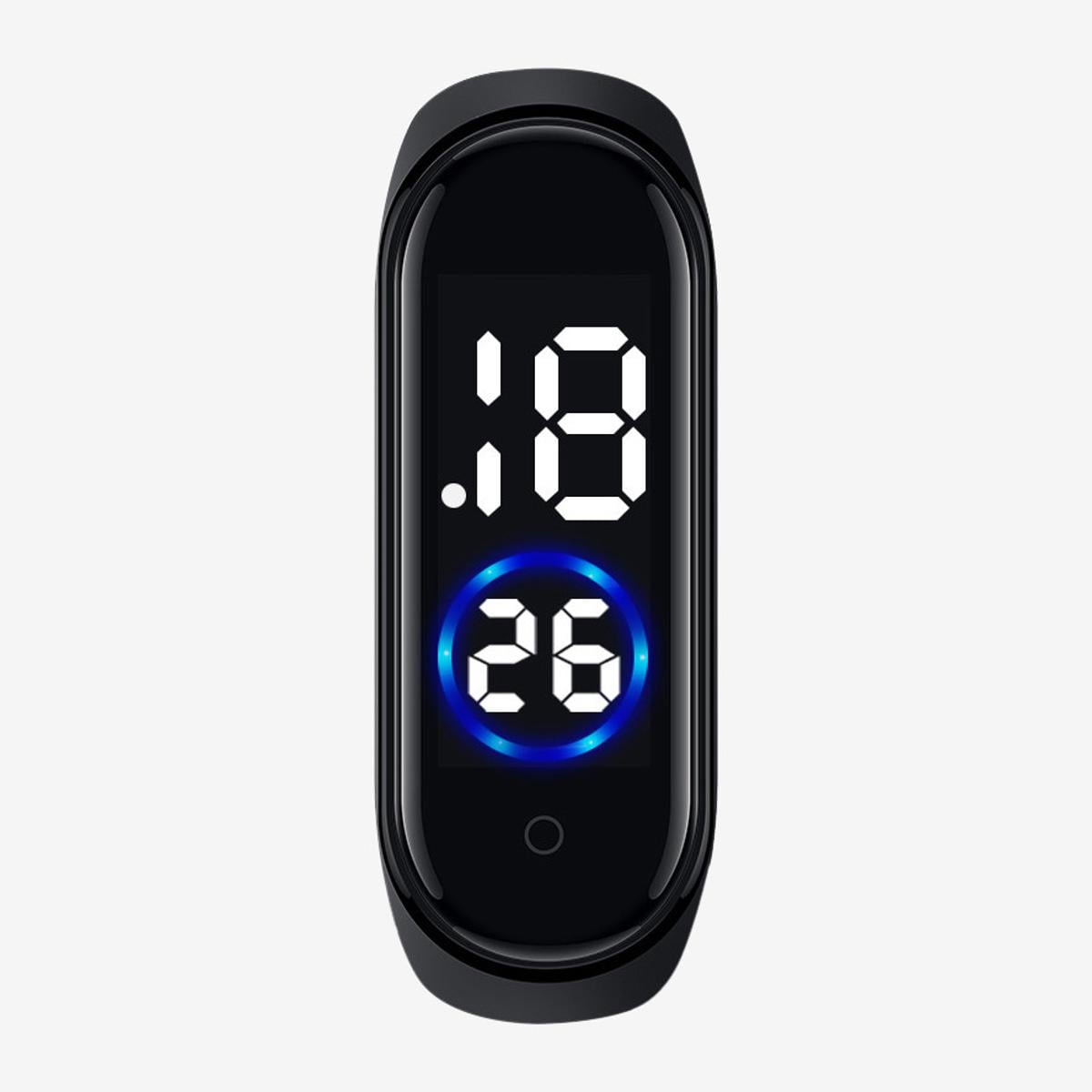 Picture of Silicone New Fashion LED Sports Watch Waterproof
