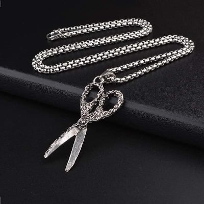Picture of Men's Pendant Necklace - Silver
