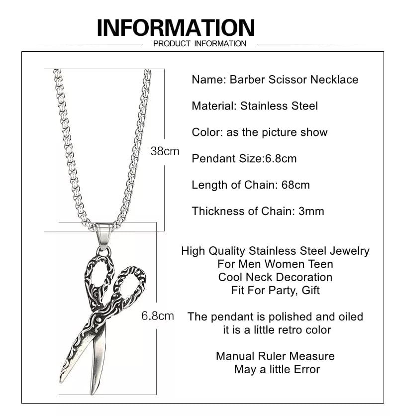 Picture of Men's Pendant Necklace - Silver