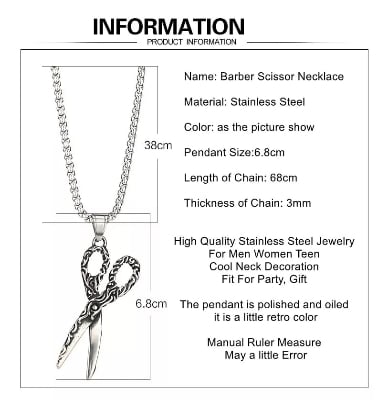Picture of Men's Pendant Necklace - Silver