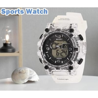 Picture of New Dailylife Waterproof White Color Digital WatcH And Square Led Digital Watch