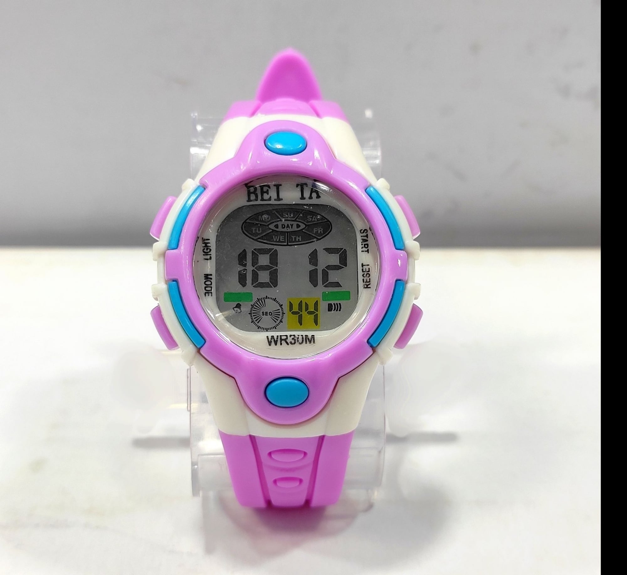 Picture of Beita WR 30M New Model Design Pink Digital Watch - For Boys & Girls - Multicolor