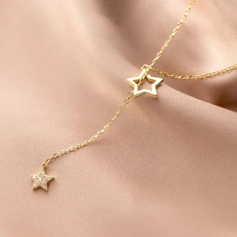 Picture of Lavish indulgent - Vintage Pearl Necklaces Women Elegant Charm French Romantic Style Clavicle Chain - Easy To maintain - Iconic Style - Gold