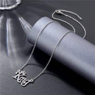 Picture of Athleisure - Avant Grade - Superb Quality - Men's Necklace Stainless Steel Cuban Link Chain - Trend and Needful - Well Inspired & Crafted - Silver