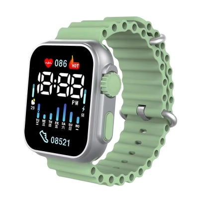 Picture of Squares LED Digital Sports Fashion Watch For Women