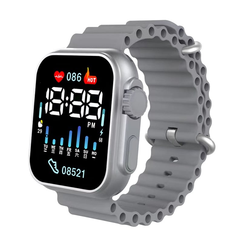 Picture of Squares LED Digital Sports Fashion Watch For Women