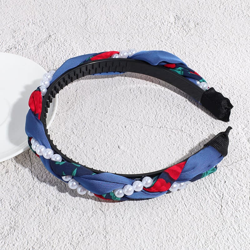 Picture of Ensemble Yourself - Easily Usable - Pearl Wash Face Simple Hairband Headband For Girls - Easy To maintain - Understated Sophistication