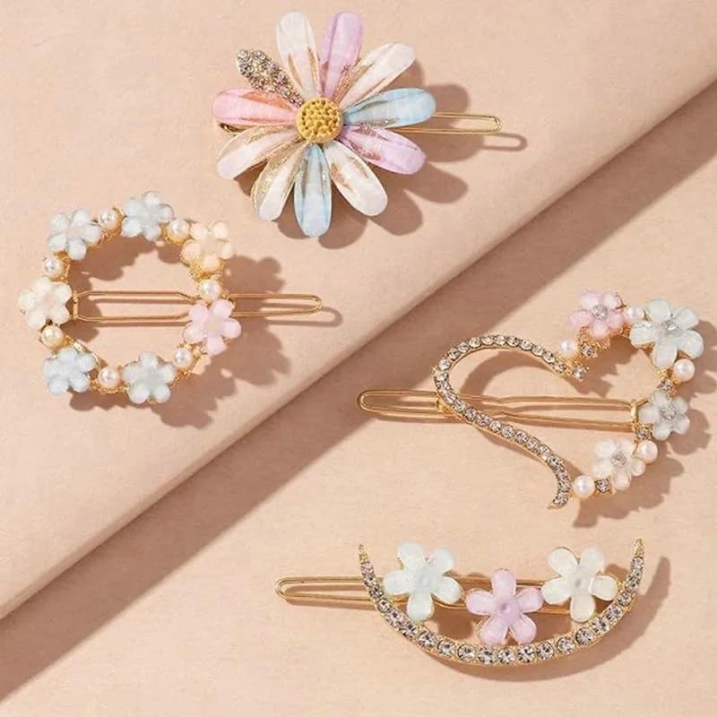Picture of Hair Clips Pins for Women Shape Hair Accessories  For Women/Girls - Multicolor