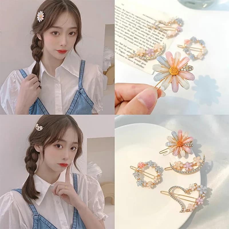Picture of Hair Clips Pins for Women Shape Hair Accessories  For Women/Girls - Multicolor