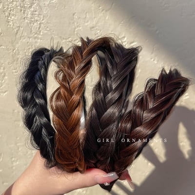 Picture of Headband Korea tiara hair accessories  Korea with regard to Twist Braid Hair Braided Headband Hairpin Hair Accessories Hair For Women