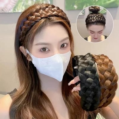 Picture of New hand Braid Headband Hairband For Girls-মেয়েদের জন্য বিনুনি হেডব্যান্ড হেয়ারব্যান্ড