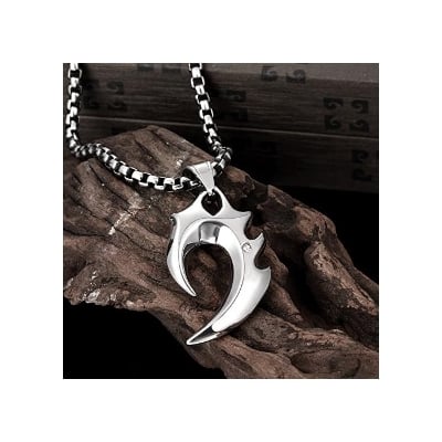 Picture of New Fashion Jewellery Stainless Steel Chain Necklace For Men - Silver