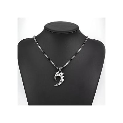 Picture of New Fashion Jewellery Stainless Steel Chain Necklace For Men - Silver