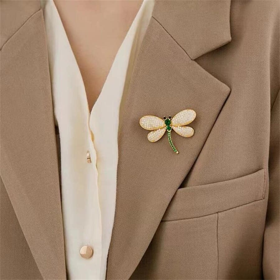 Picture of Fashionable Dragonfly Brooch Hijab Safety Pin for Women