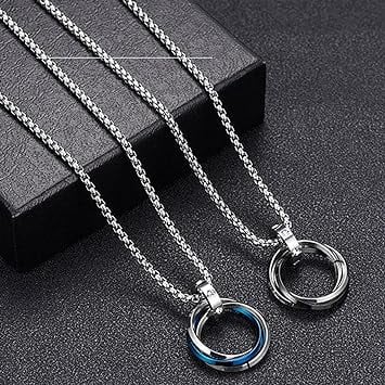 Picture of High Quality Men Fashion Jewellery Stainless Steel Round Chain Necklaces - Silver
