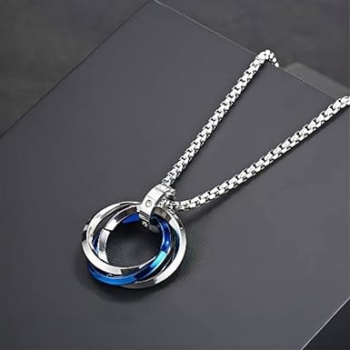 Picture of High Quality Men Fashion Jewellery Stainless Steel Round Chain Necklaces - Silver