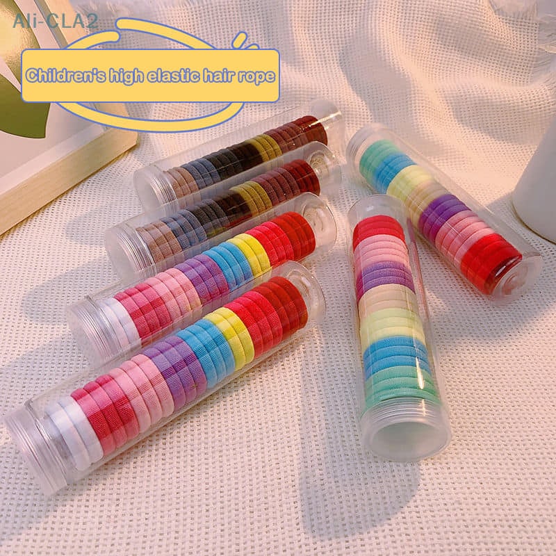 Picture of 20 Pcs Baby Girl Mini Elastic Soft Hair Bands Rubber