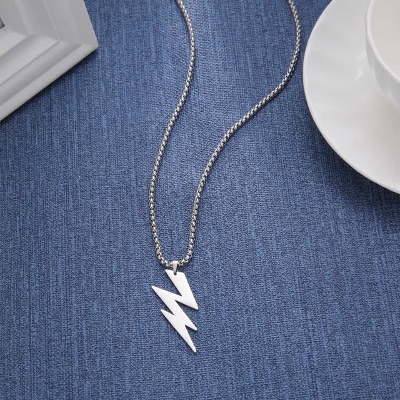 Picture of New Fashion Lightning Bolts   Necklaces for Men /Male /Gift for Men/Boys
