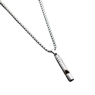 Picture of High Quality Fashion Jewellery Stainless Steel Chain Necklace For Men - Silver