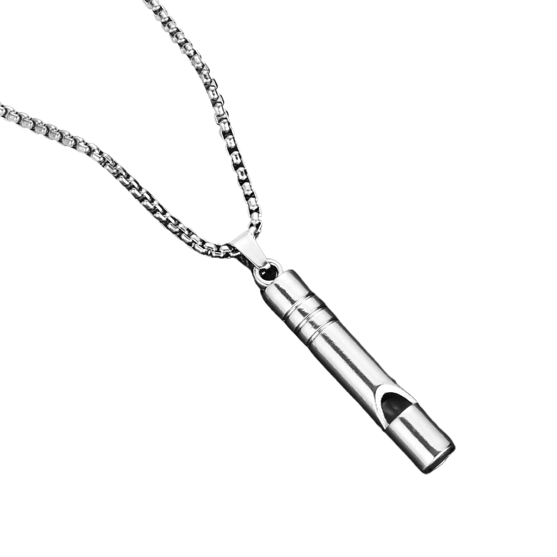 Picture of High Quality Fashion Jewellery Stainless Steel Chain Necklace For Men - Silver