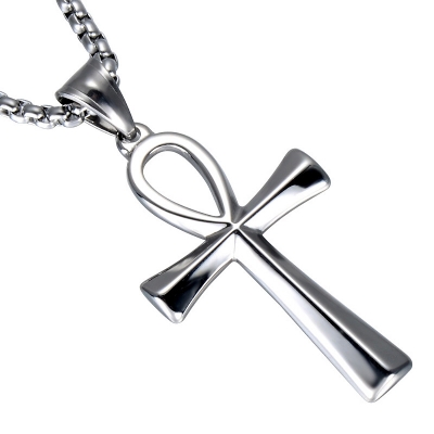 Picture of New High Quality Men Fashion Jewellery Stainless Steel silver  Chain Necklaces - Silver