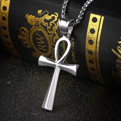 Picture of New High Quality Men Fashion Jewellery Stainless Steel silver  Chain Necklaces - Silver
