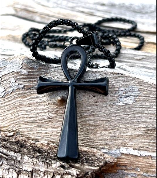 Picture of New High Quality Men Fashion Jewellery Stainless Steel Chain Necklaces - Black
