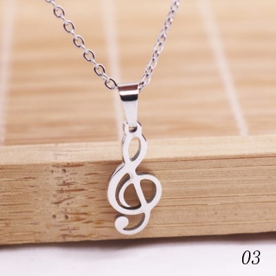 Picture of Silver Color  Lightning Bolts Necklace for Men - Silver