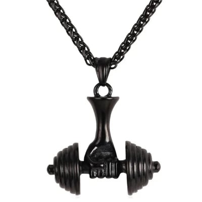 Picture of New Black Color Metal Chain for Men - Black