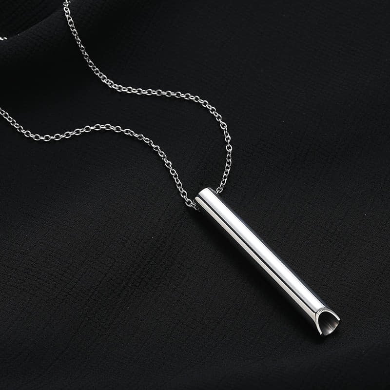 Picture of New Trendy Simple Stainless Steel Cuban Silver Chain Necklace for Men - Men's Pendant - Silver