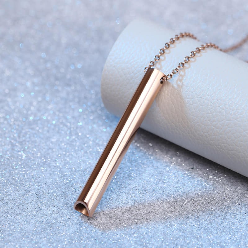 Picture of New Trendy Simple Stainless Steel Cuban Silver Chain Necklace for Men - Men's Pendant - Silver