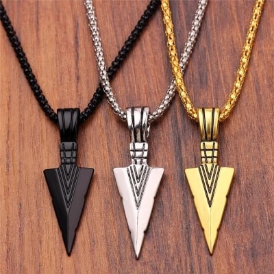 Picture of Trendy Simple Stainless Steel Cuban Link Black Silver Golden Chain Necklace for Men