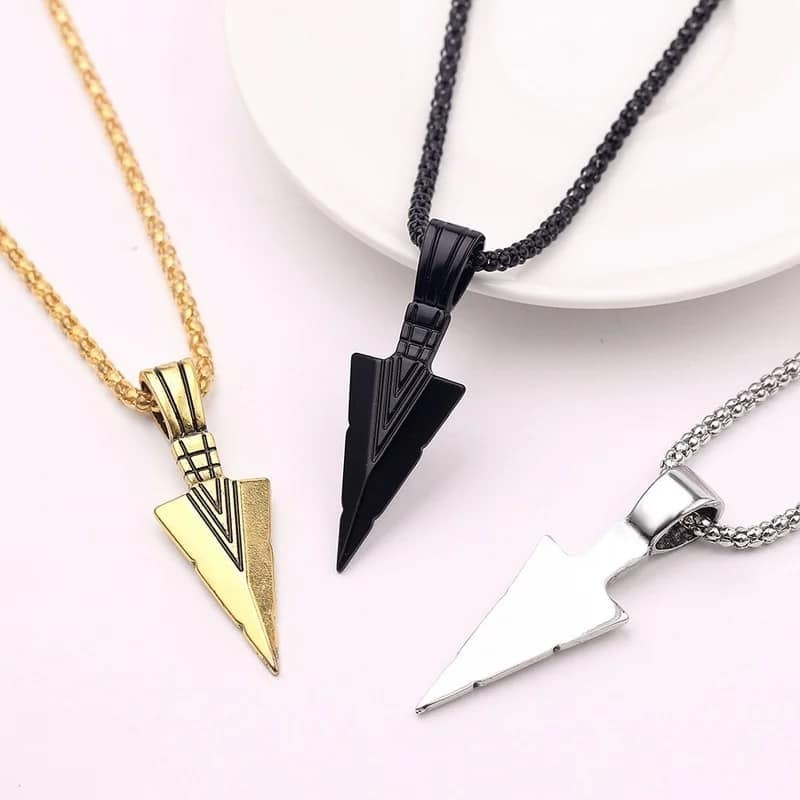 Picture of Trendy Simple Stainless Steel Cuban Link Black Silver Golden Chain Necklace for Men
