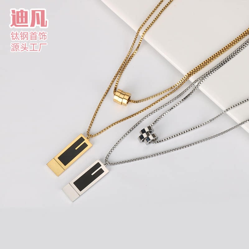 Picture of New Stylish Fashionable Men Fashion Jewellery Stainless Steel Silver Golden Chain Necklaces