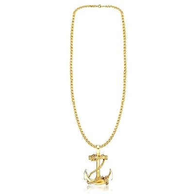 Picture of Exclusive Anchor Necklace Pendant with Chain For Men/Boys