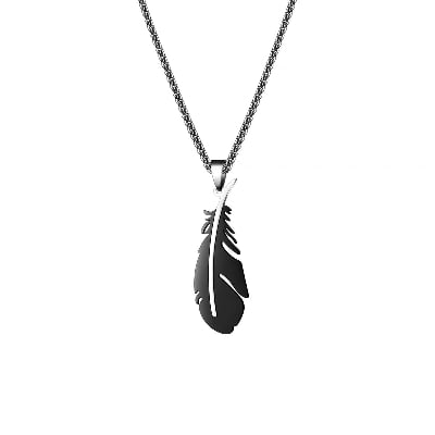 Picture of Simple Stainless Steel Chain  fashionable Gift For men - Black