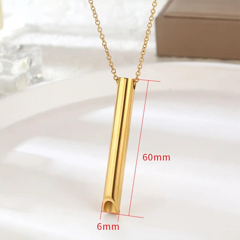 Picture of Trendy Simple Stainless Steel Cuban Link Chain Necklace for Men - New Men's Pendant Necklaces for Jewelry Gift - Gold