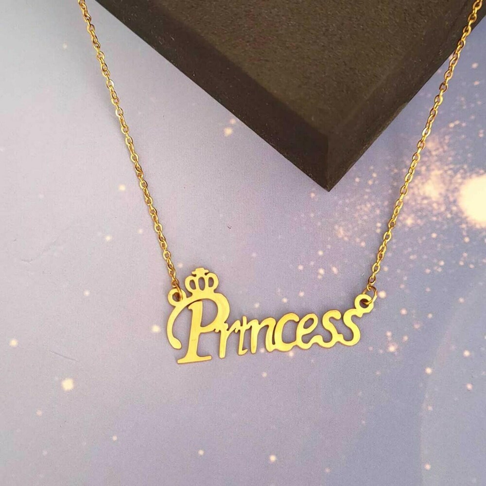 Picture of New Princess  Luxury Metal Necklace Light Princess Locket Set For Women - Gold